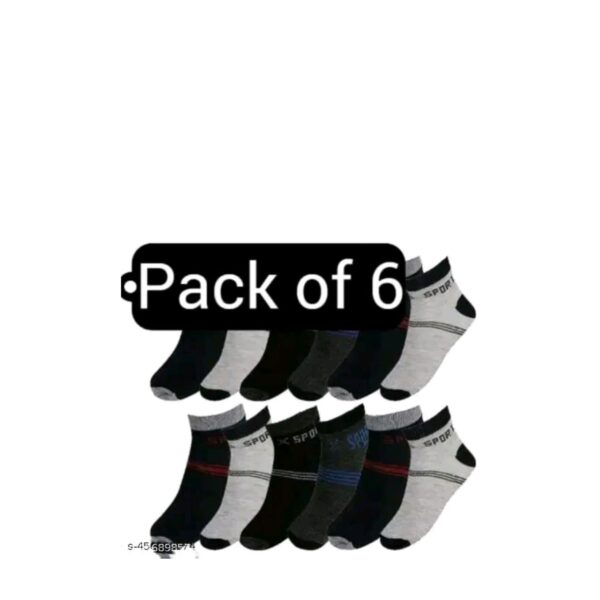 06 Pair HRRH SPORTS SOCKS FOR MEN 6 PAIR (8)